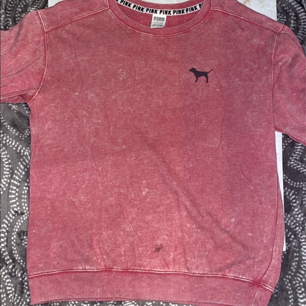 pink longsleeve shirt